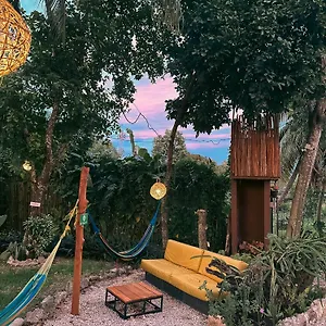 El Buho Eco-cabanas 3*, Bacalar Mexiko